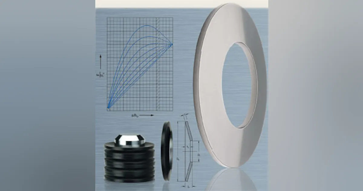 Disc Spring Cad Disc springs | Machine Design