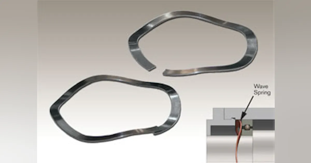 Machine Cover Spring Handle Springs handle bearing preloads | Machine Design