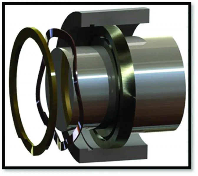 Compression Ring Rotation Stop Simplifying design: Spiral wound retaining rings | Machine Design