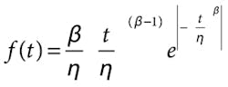 Machinedesign Com Sites Machinedesign com Files Uploads 2013 06 Eq2 Weibull Sm 2 Machinedesign Com Sites Machinedesign com Files Uploads 2013 06 Eq2 Weibull Sm 2