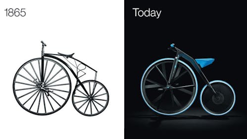 Penny farthing design deals