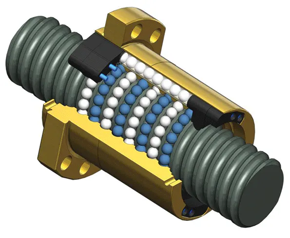 Ball-Screw Design: The Advantages of Internal Ball Returns | Machine Design