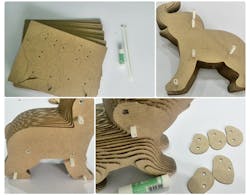 Www Machinedesign Com Sites Machinedesign com Files Laser Cut Cardboard Sculpture Kit 0