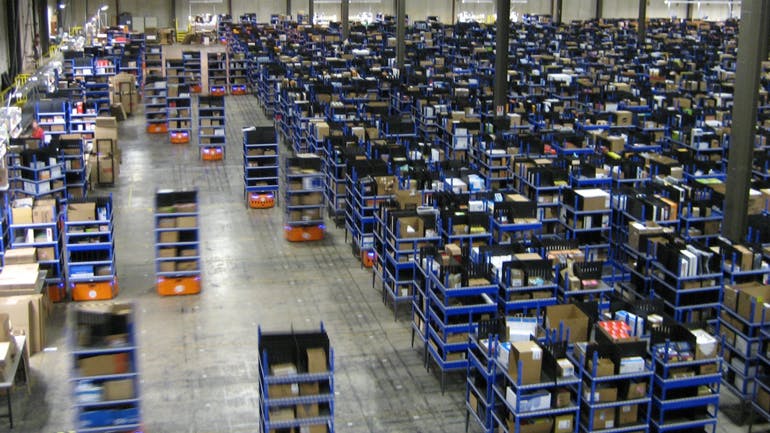 Amazon 2024 factory robots