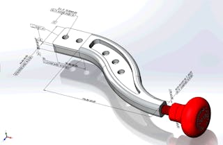 Www Machinedesign Com Sites Machinedesign com Files Solidworks Model Shifter Arm