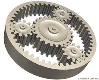 Roller Chains and Planetary Gearboxes Yield Accurate, Efficient Motion  Control | Machine Design