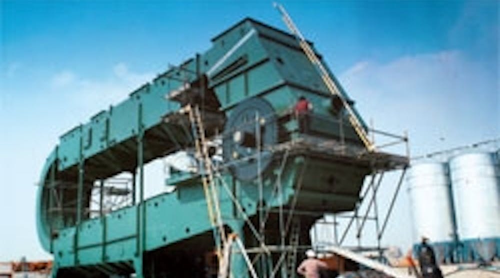 Chain drive powers large load in oil extractor | Machine Design