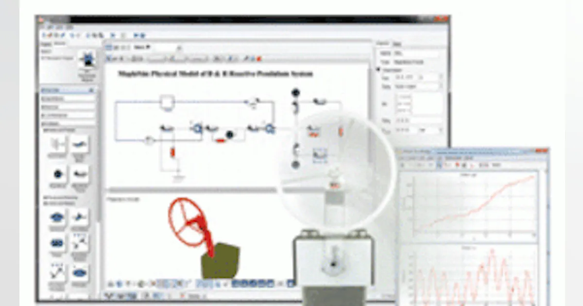 Software supports flexible physical modeling | Machine Design