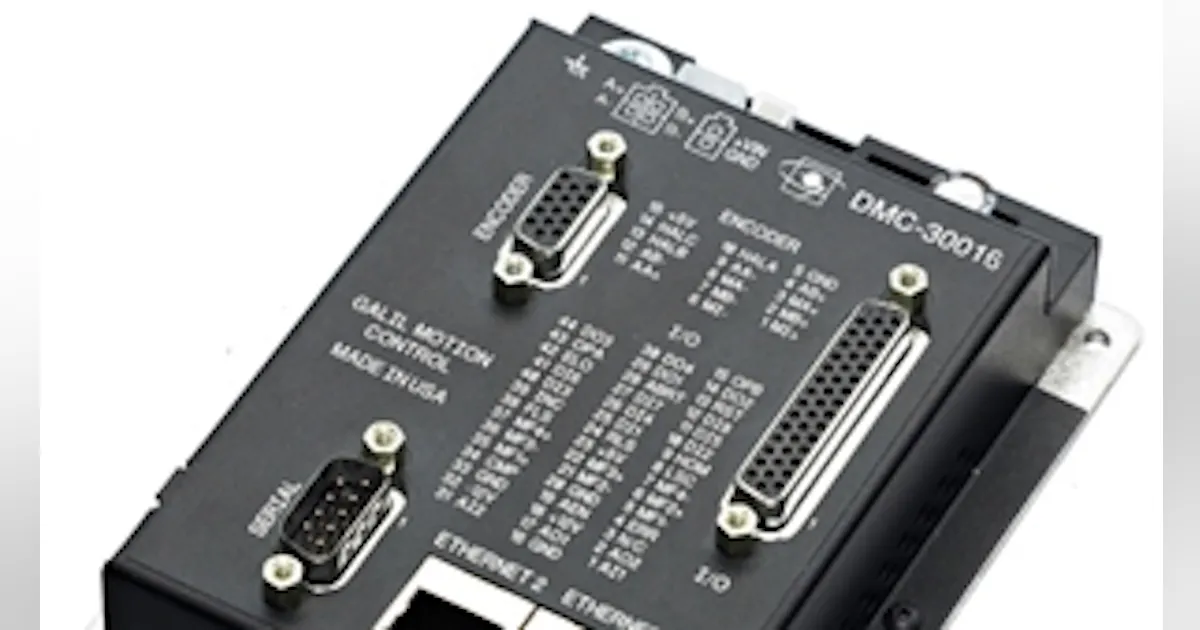 Single Axis Control Single-axis controller with stepper drive | Machine Design
