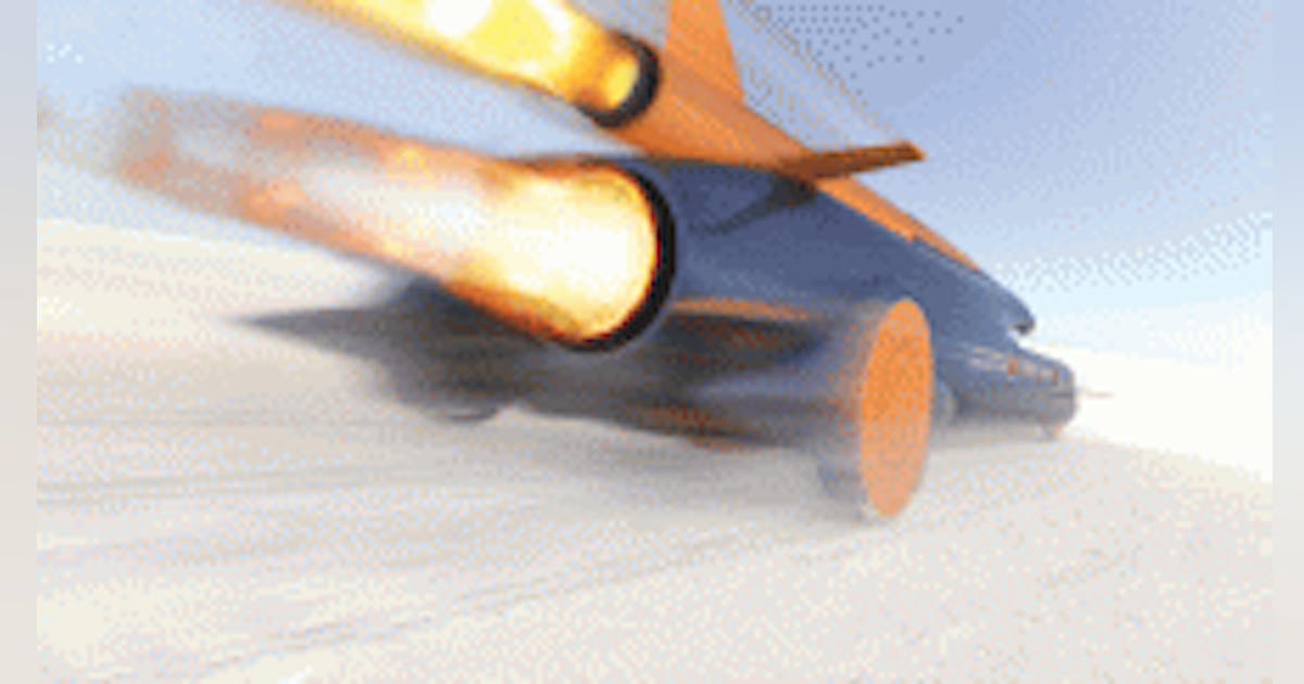 Building a 1,000 mph car | Machine Design