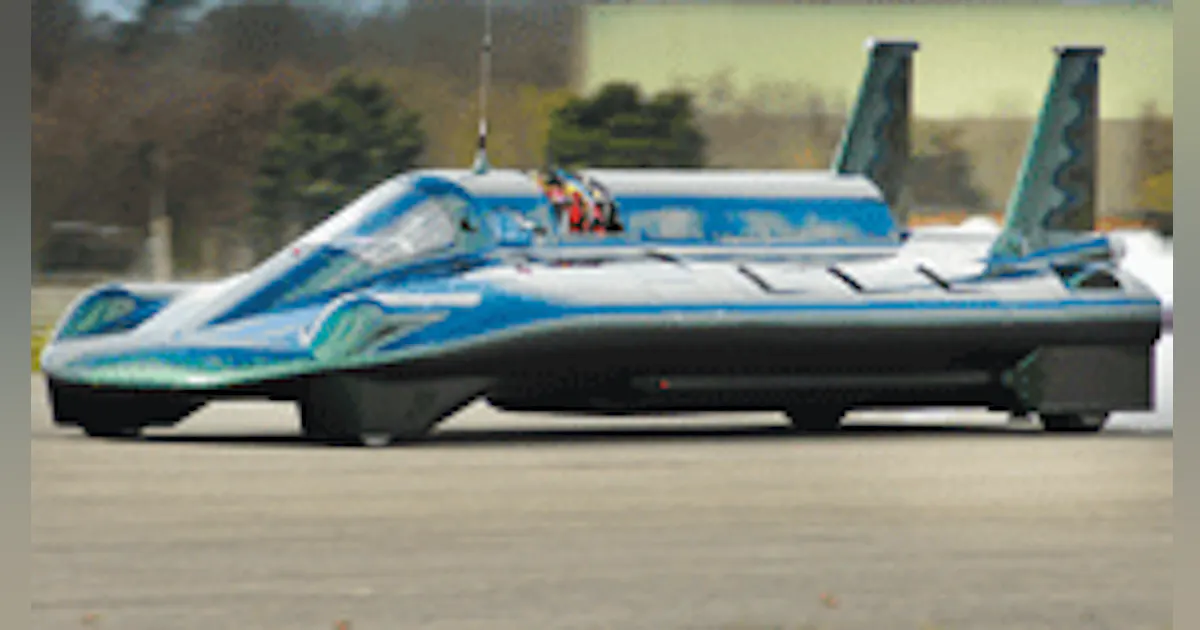 200 mph, and powered by steam | Machine Design