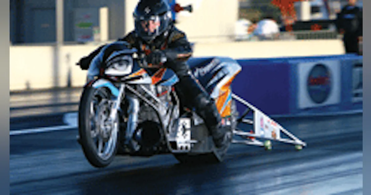 Engineering Bike Racing Reverse Engineering Builds a Better Motorbike for the Drag Strip ...
