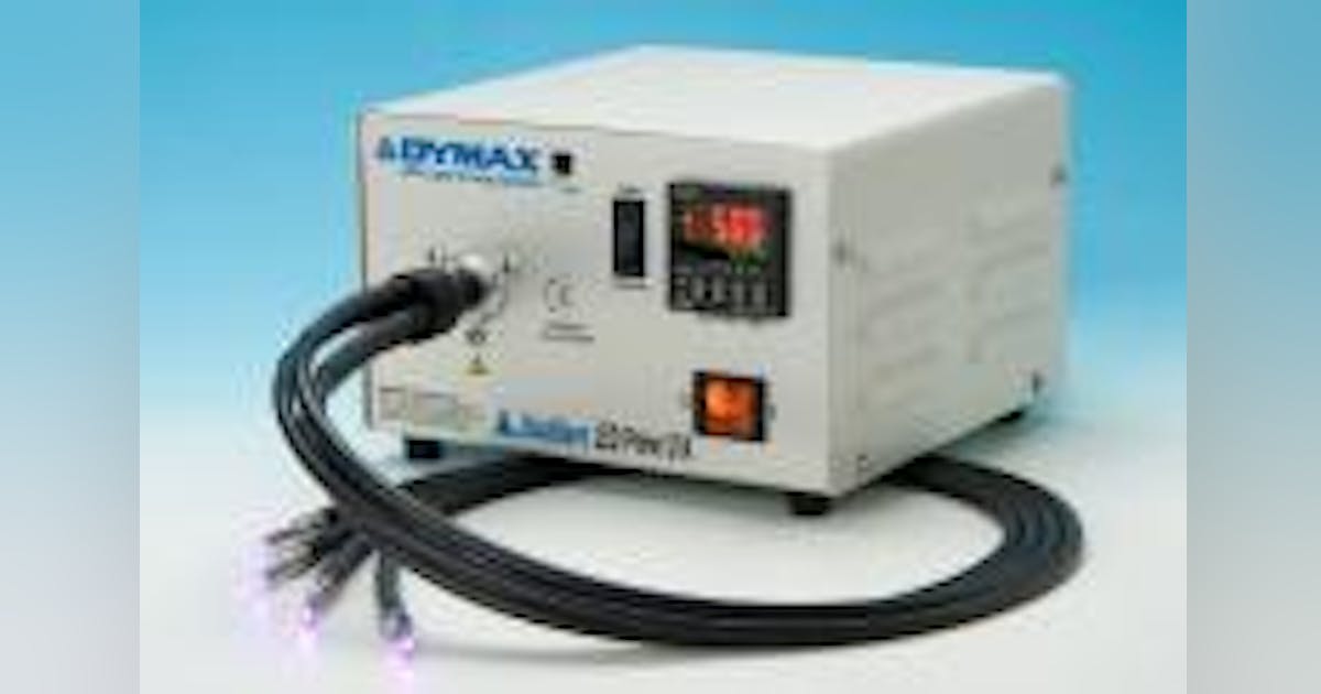 UVA spot-curing system - Dymax Corp. | Machine Design