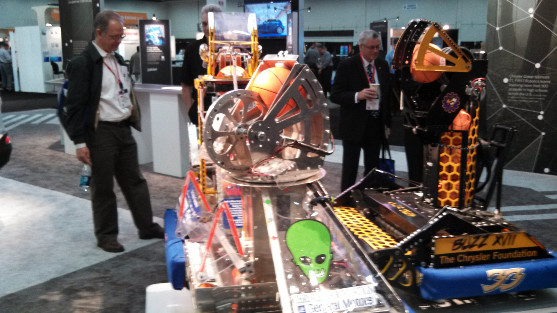 Scenes from the 2013 SAE World Congress Machine Design