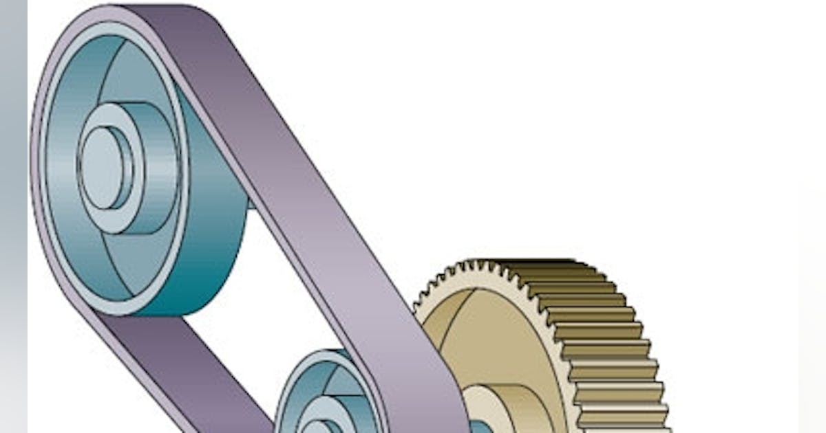 Motion Design 101 Gears and belts Machine Design