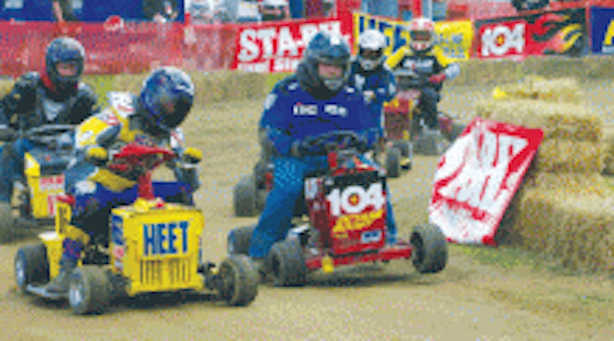 On Your Mark Get Set MOW Machine Design