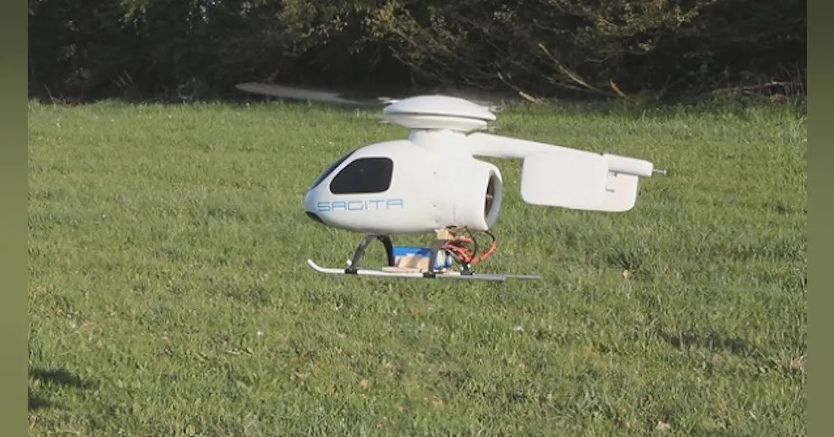 Rotocoper Innovative copter sports double-rotor design | Machine Design