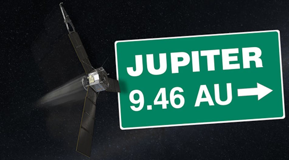 NASA Juno Spacecraft bound for Jupiter.