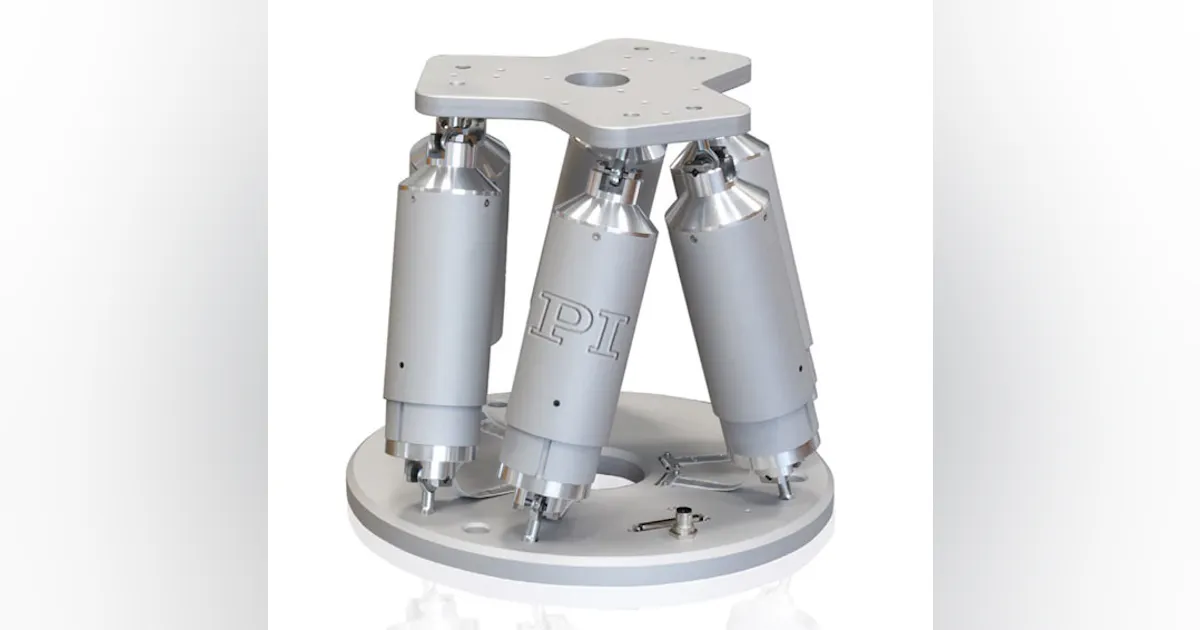 Six-axis-precision positioner | Machine Design