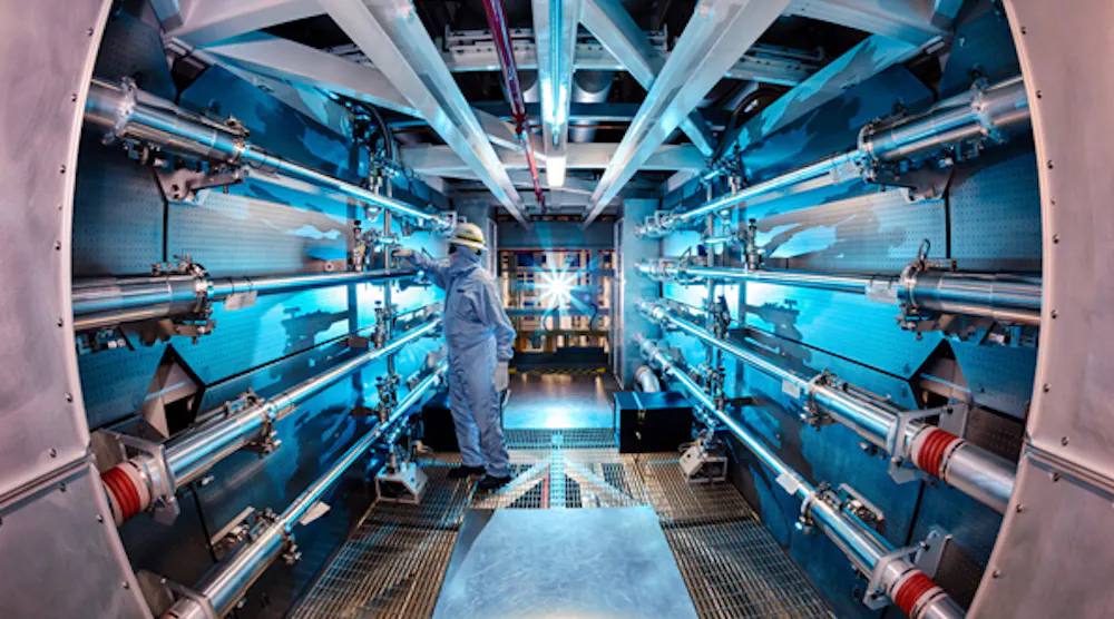 Imploded Machien Laser fusion experiment sets off record implosion | Machine Design
