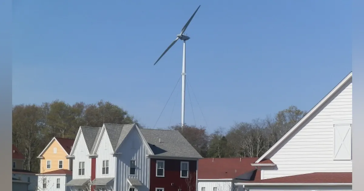 Distributed Wind System U.S. moves toward distributed wind power | Machine Design