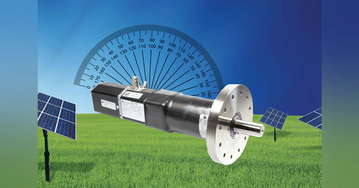 Sun Engine For Track Machine Solar-tracking motors | Machine Design