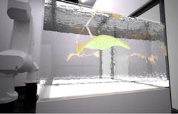 An object created with suspended deposition 3D printing An object created with suspended deposition 3D printing