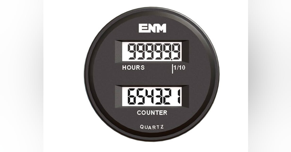 LCD hour meter/counter | Machine Design