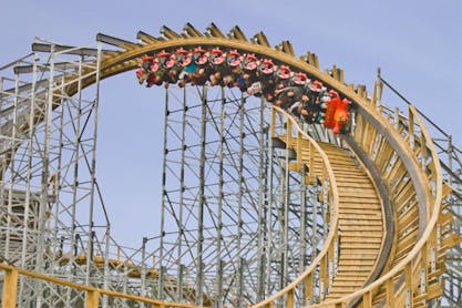 Wood Takes a Thrilling Turn in Roller Coaster Design - The New York Times