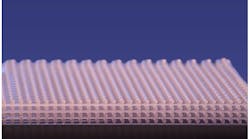 This silicone component has energyabsorbing properties that were predetermined by how the 3D printer that made the structure created layers of a newly developed silicone ldquoinkrdquo This silicone component has energyabsorbing properties that were predetermined by how the 3D printer that made the structure created layers of a newly developed silicone ldquoinkrdquo