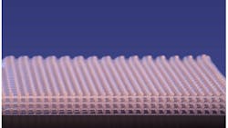 This silicone component has energyabsorbing properties that were predetermined by how the 3D printer that made the structure created layers of a newly developed silicone ldquoinkrdquo This silicone component has energyabsorbing properties that were predetermined by how the 3D printer that made the structure created layers of a newly developed silicone ldquoinkrdquo