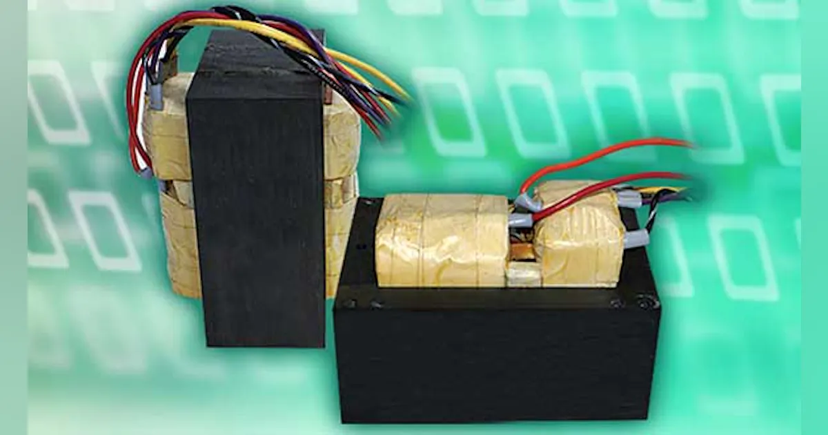 Transformers Feature Flexible, Open-Frame Design | Machine Design