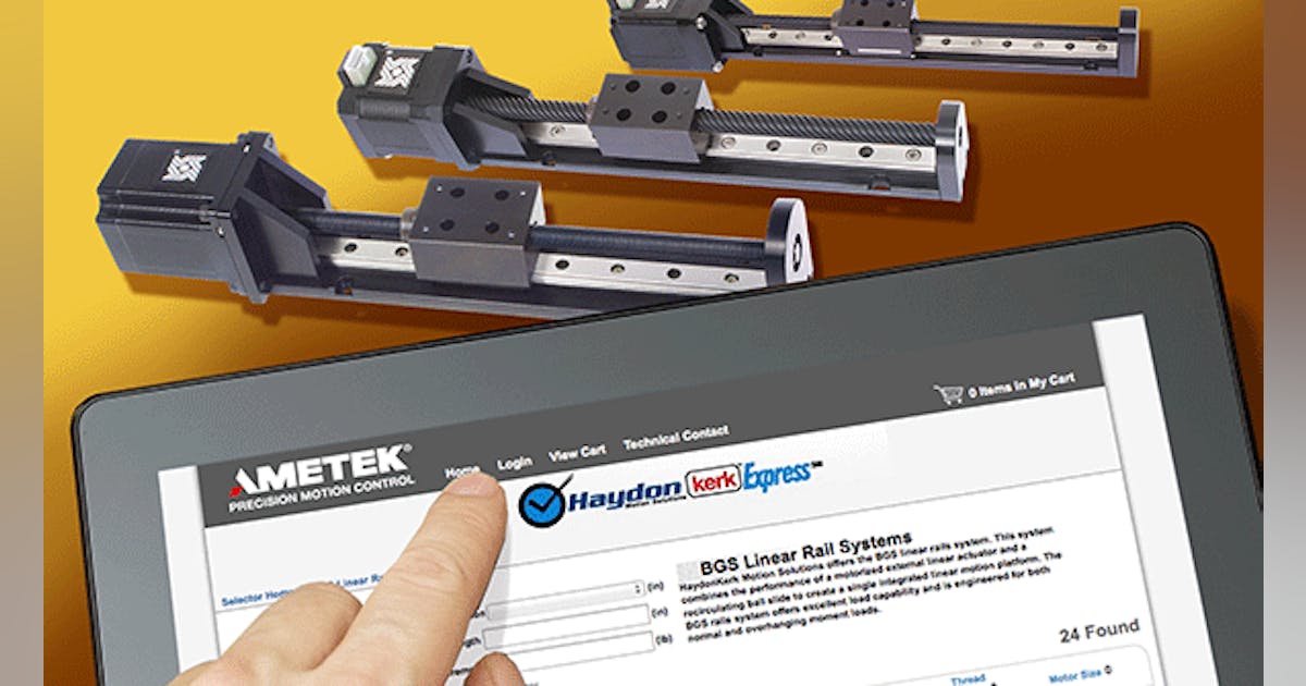 Linear Rail Systems Handle Heavy Cantilever, Normal Loading | Machine ...