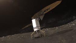 Artist39s rendition of a robotic spacecraft picking up a large boulder from the surface of an asteroid Photo courtesy of NASA Artist39s rendition of a robotic spacecraft picking up a large boulder from the surface of an asteroid Photo courtesy of NASA