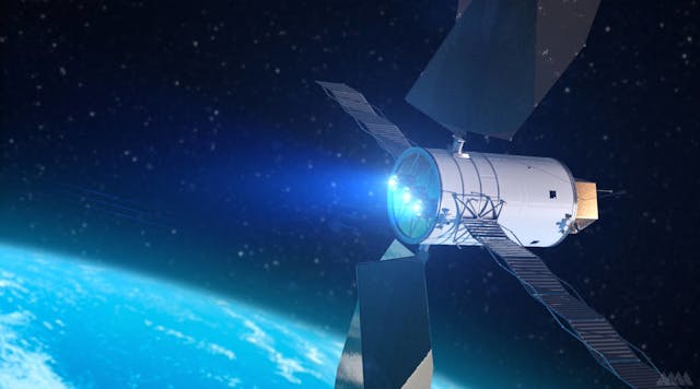 Artist&apos;s rendition of a SEP spacecraft expected to launch within the next ten years. Photo courtesy of NASA