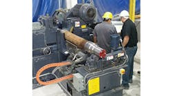 1 The Landis centerless grinding machine is retrofitted with a new Flexium CNC system from NUM 1 The Landis centerless grinding machine is retrofitted with a new Flexium CNC system from NUM