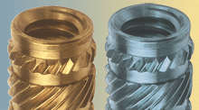 Comparing Brass Versus Stainless Steel Threaded Inserts Machine Design