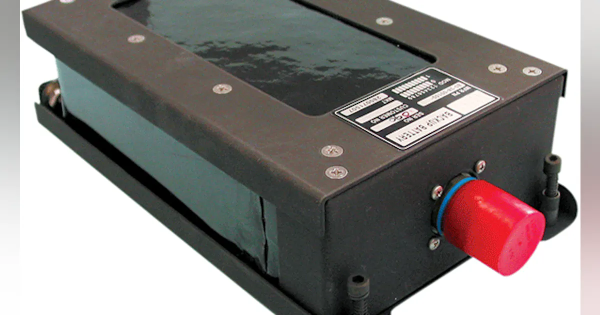 Small Batteries Deliver Big Power to UAVs | Machine Design