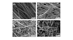 Carbon nanofibers (CNFs) are exquisite conductors of heat and electricity, and have very high tensile strength. Made up of layers of individual graphene sheets, they show promise in high-performance electronics, textiles, and other industrial and consumer applications. They also exhibit quantum behaviors that make them unique for a range of metamaterials.