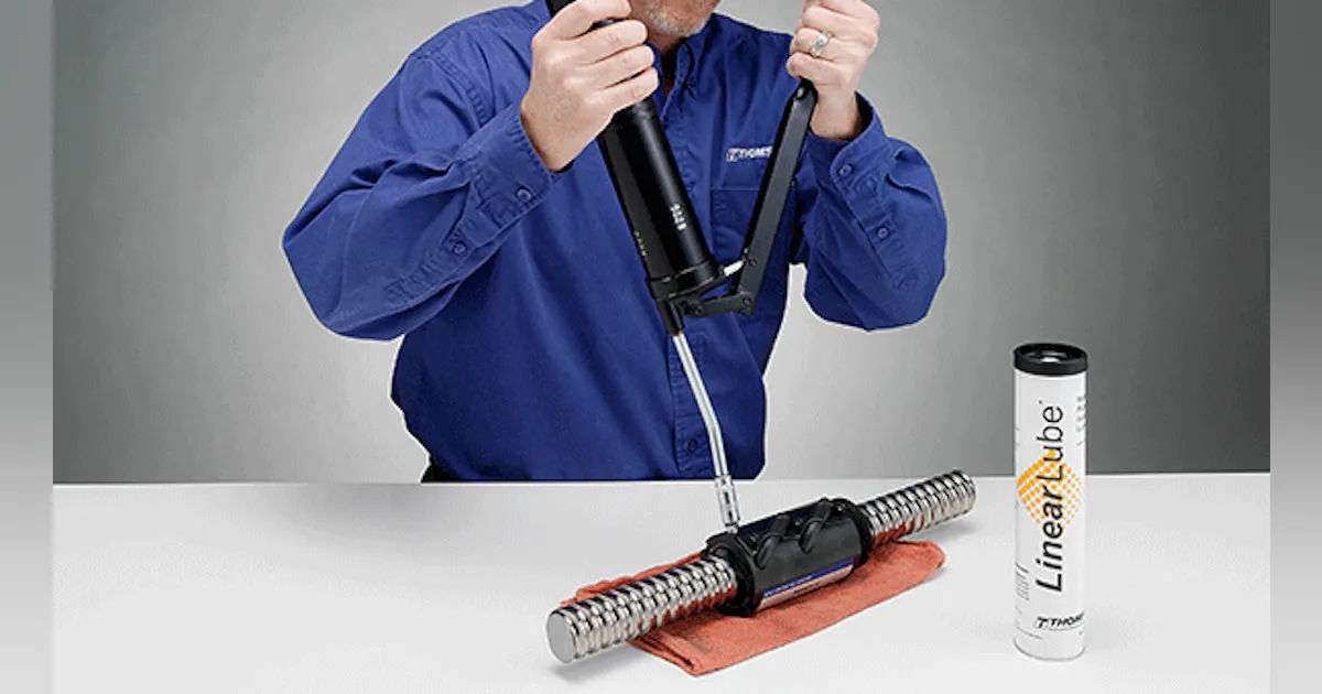 Selecting a Lubricant for Ball Screws | Machine Design Selecting a Lubricant for Ball Screws | Machine Design