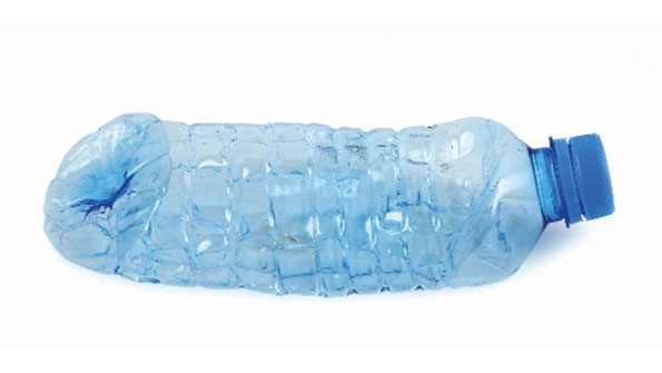 are plastic water bottles safe for dogs