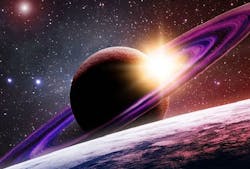 Saturn from one of its moons Saturn from one of its moons