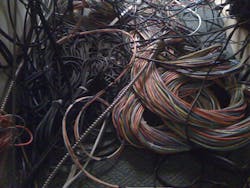 speaker wire mess speaker wire mess
