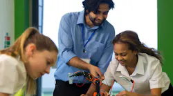 Kids learning robotics