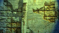 Corroding concrete