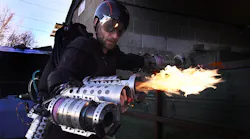 Jet engine test