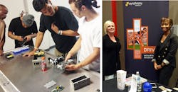 The Vegas team in action The Vegas team in action