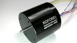 High-speed brushless motors with air-cooled bearings