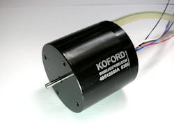 High-speed brushless motors with air-cooled bearings High-speed brushless motors with air-cooled bearings