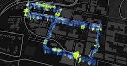 Optical fiber map Optical fiber map